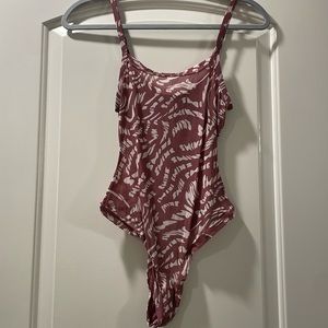 Skims sheer logo bodysuit